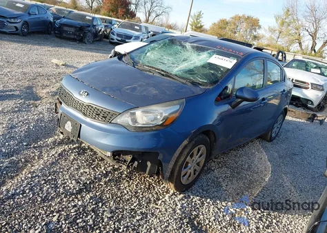 2016 Kia Rio Lx из США, поврежденный, VIN KNADM4A33G6544597